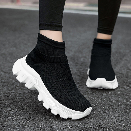 Damen High-Performance Strick-Sneakers R&B