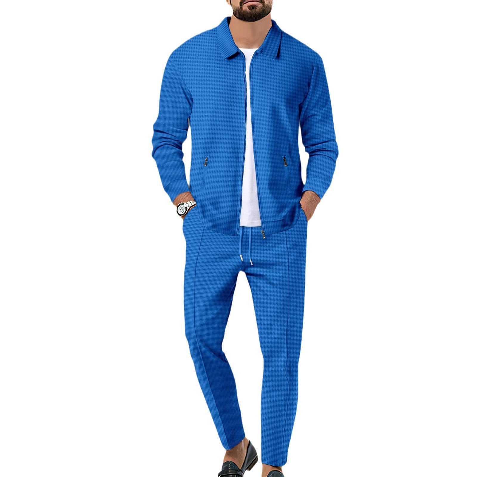 Herren sportliches Freizeit-Set mit leichtem Material und modernem Schnitt R&B