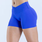 Damen Sportliche Shorts mit hohem Bund und figurformendem Schnitt R&B