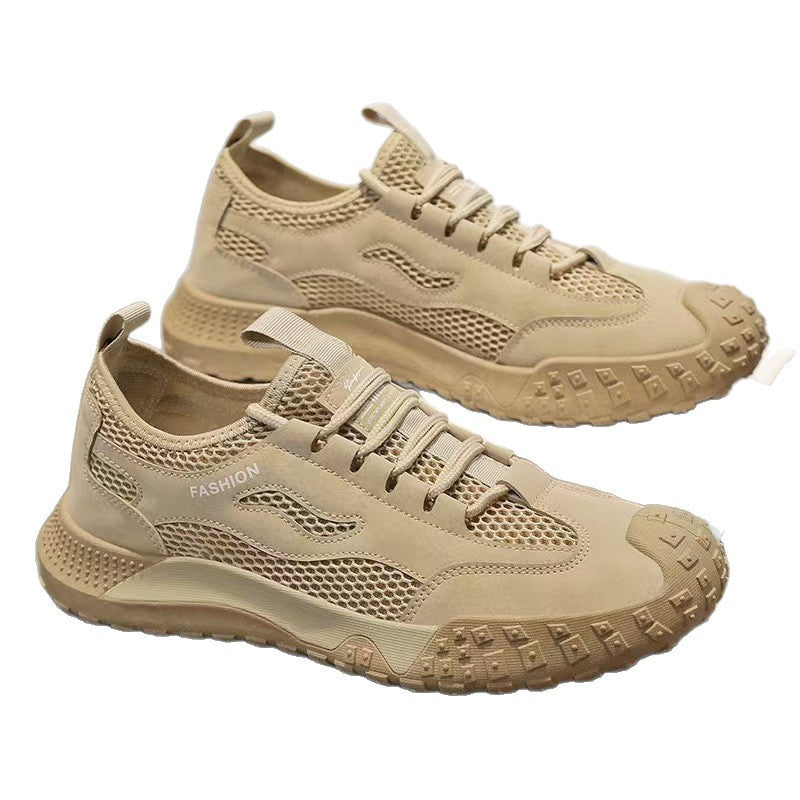 Damen Freizeitschuhe mit atmungsaktiven Mesh-Einsätzen von