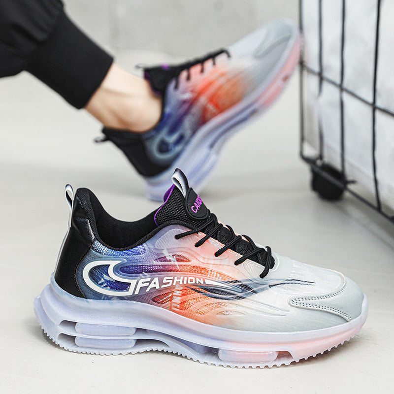 Damen Sportliche Air-Style Sneakers mit futuristischem Design R&B