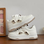 Damen Niedrigprofil Sneakers mit verspieltem Tiermotiv R&B