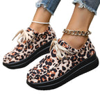 Damen Komfort-Sneaker mit R&Brnem Tiermotiv und rutschfester Sohle R&B