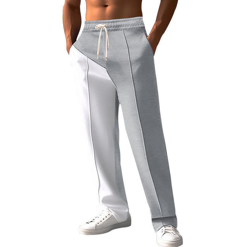 Herren Sportliche Jogginghose mit stylishen Kontraststreifen und elastischem Bund