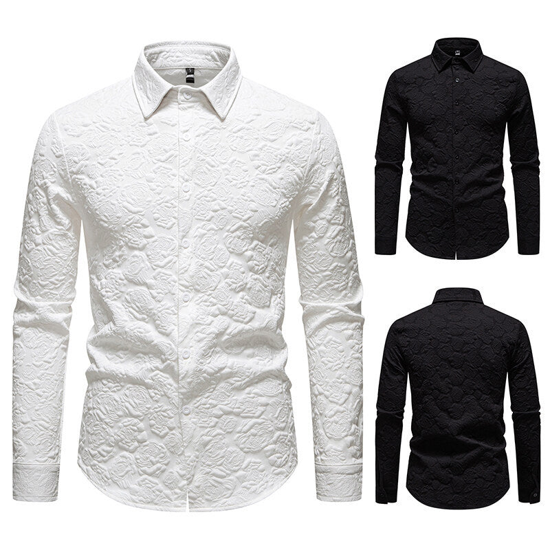 Herren Hemd mit strukturiertem Design