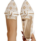 Damen Atmungsaktive und modische Slip-On Ballerinas R&B
