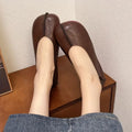 Damen Ballerinas aus hochwertigem Leder mit elegantem Schnitt und komfortablem Fußbett R&B