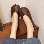 Damen Ballerinas aus hochwertigem Leder mit elegantem Schnitt und komfortablem Fußbett R&B