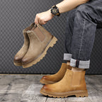 Damen Modische Chelsea-Stiefel mit rutschfester Profilsohle und bequemem Innenfutter R&B