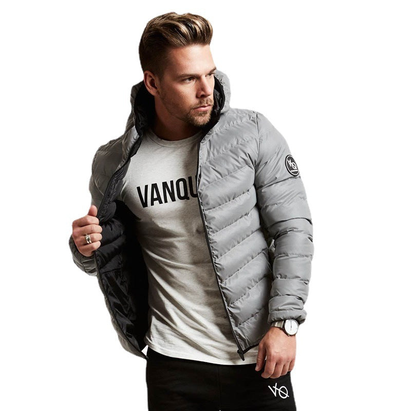 Herren leichte Daunenjacke R&B