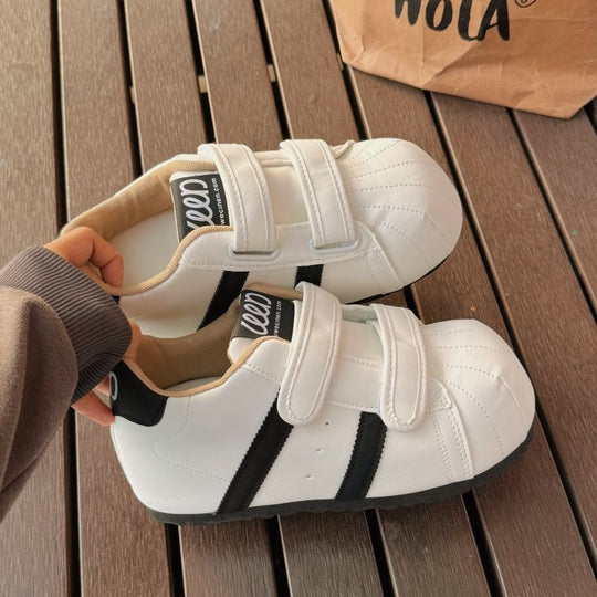 Damen Sneakers mit doppeltem Klettverschluss und gepolsterter Innensohle R&B