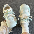 Damen Sportliche Sneakers mit Bärenapplikation und atmungsaktiver Sohle