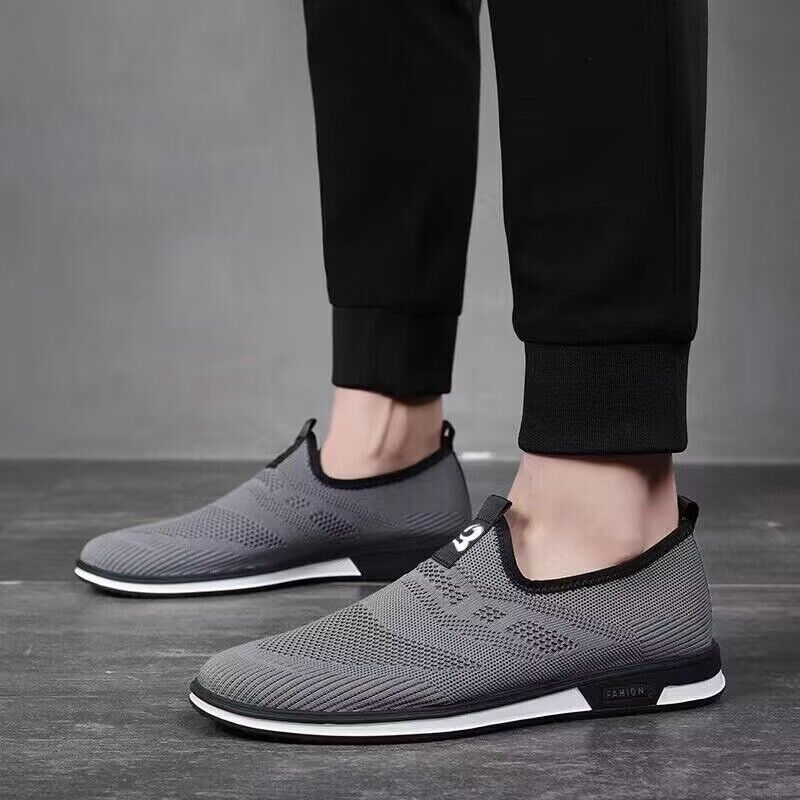 Damen elastische und atmungsaktive Sport-Sneaker R&B
