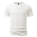 Herren Strukturiertes Kurzarmshirt mit modernem Design