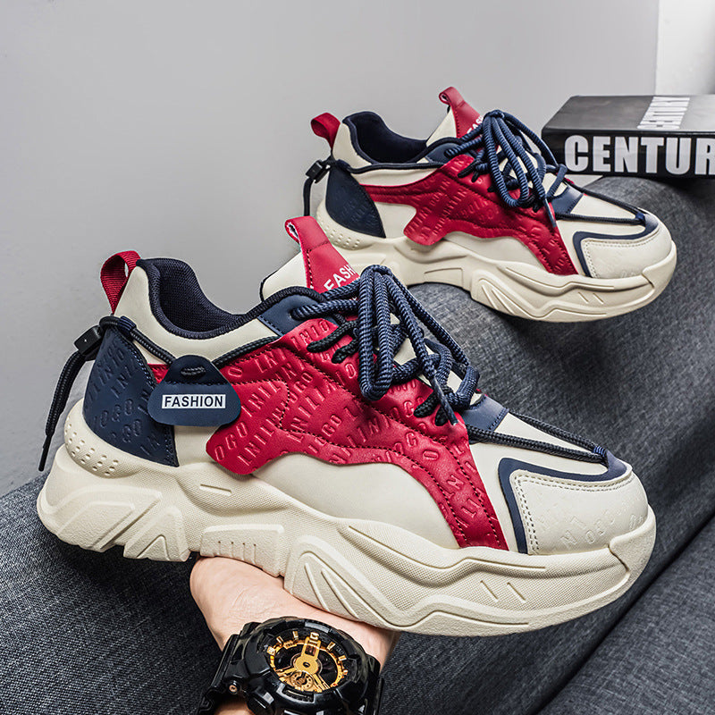 Damen Sportliche Chunky Sneakers im modernen Design mit dämpfender Laufsohle R&B