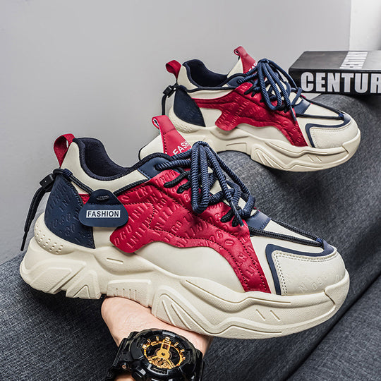Damen Sportliche Chunky Sneakers im modernen Design mit dämpfender Laufsohle R&B