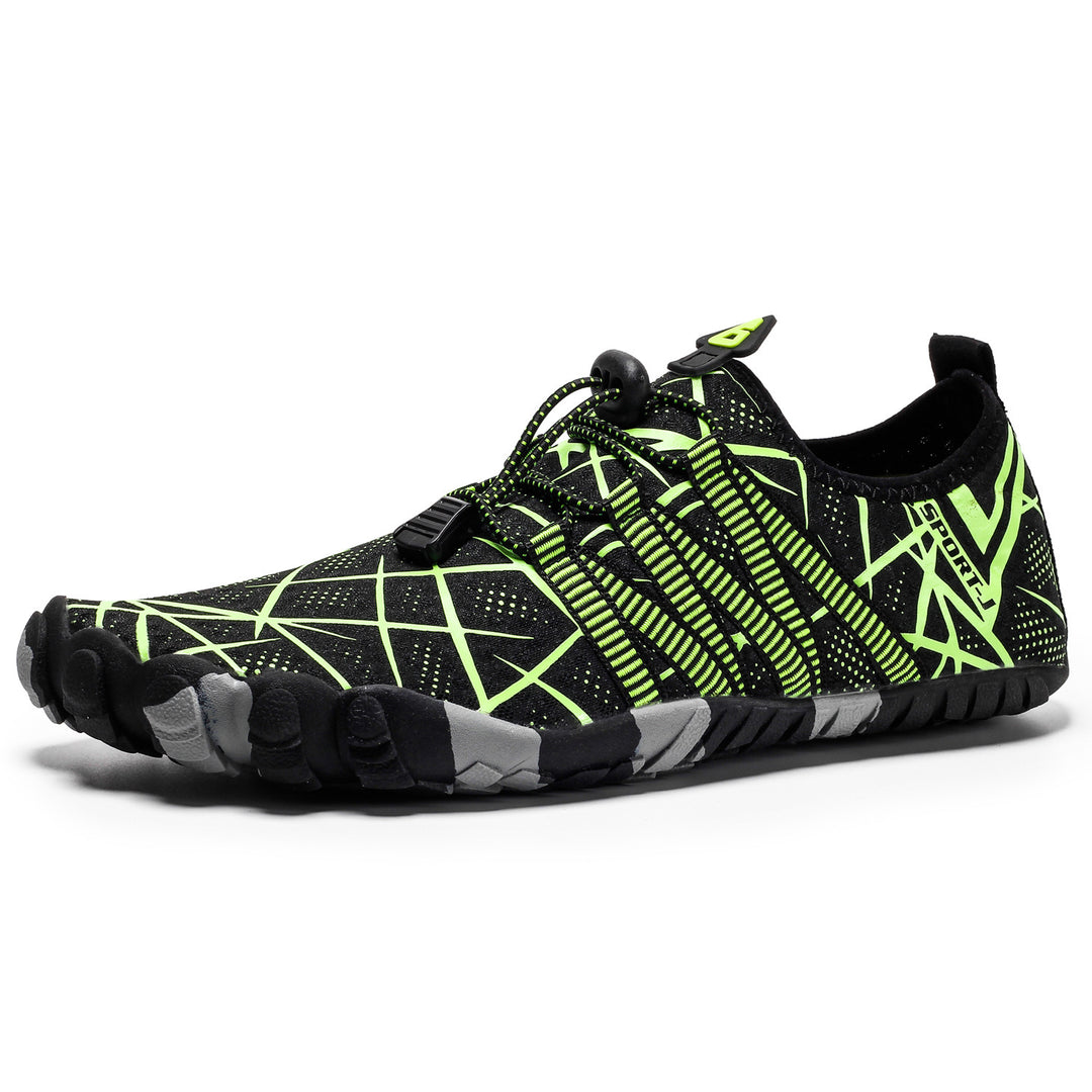 Damen Hohe Funktionale Wassersportschuhe mit rutschfester Sohle und flexibler Schnürung R&B