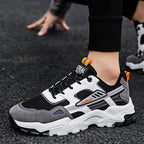 Damen Sportliche Sneakers mit atmungsaktiver Mesh-Oberfläche und dämpfender Sohle R&B