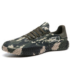 Damen Sportliche Sneakers mit robustem Camouflage-Obermaterial und rutschfester Sohle R&B