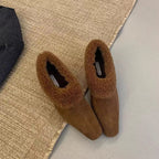 Damen warme und bequeme Hausschuhe mit kuscheligem Fleecefutter R&B