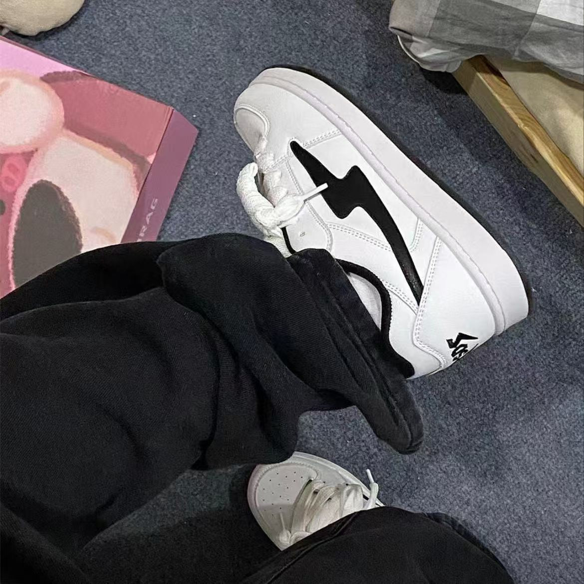 Damen Sportliche Freizeitsneaker mit atmungsaktivem Obermaterial und rutschfester Sohle