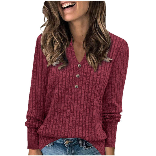 Damen Langarm Pullover R&B