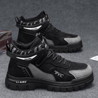 Damen robuste High-Top Sneakers mit verstärkter Sohle und atmungsaktivem Obermaterial R&B
