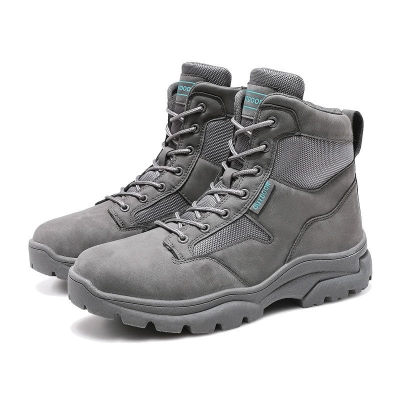 Damen Robuste Trekkingstiefel mit rutschfester Sohle und atmungsaktivem Obermaterial