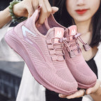 Damen Sportliche Lauf-Sneaker mit innovativer Schnürtechnologie