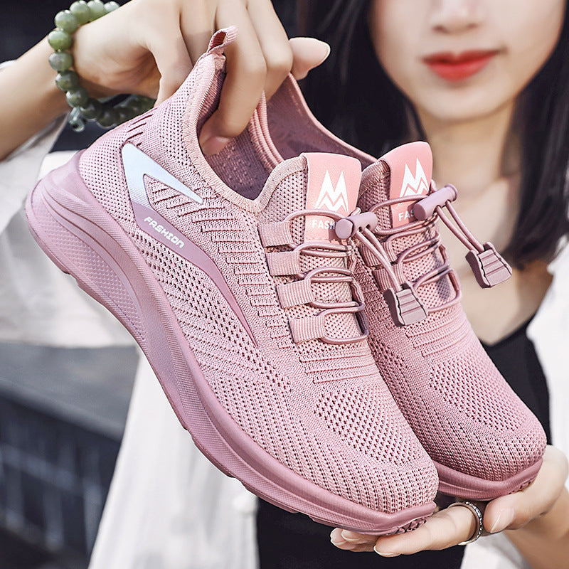 Damen Sportliche Lauf-Sneaker mit innovativer Schnürtechnologie