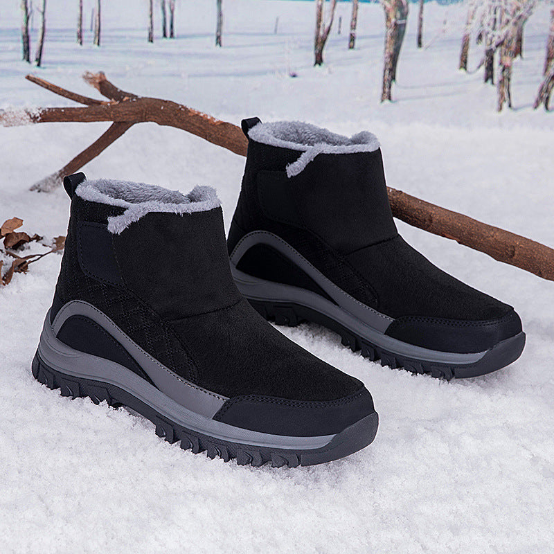 Damen Winterstiefel mit rutschfester Sohle und isolierendem Futter R&B