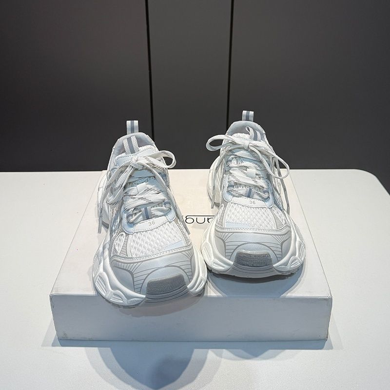 Damen Sportliche Runner Sneakers mit rutschfester Sohle und atmungsaktivem Mesh R&B