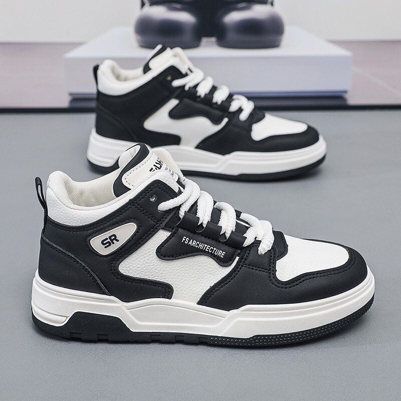 Damen sportliche High-Top Sneakers R&B