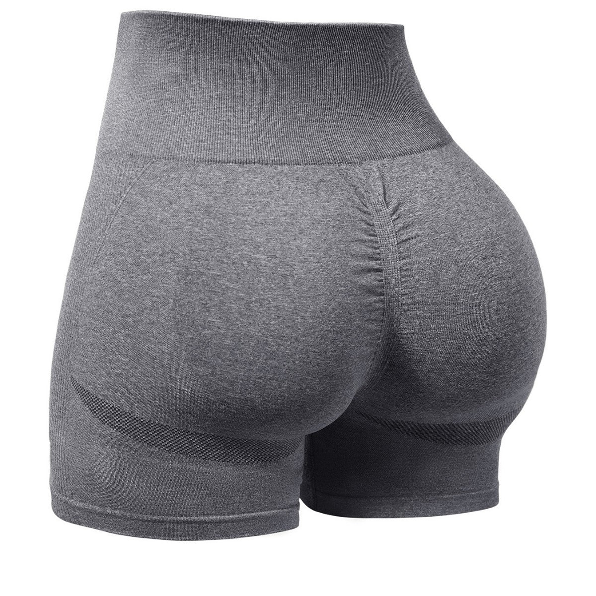Damen Hochbundige Fitness Shorts mit innovativer FormgR&Bung R&B