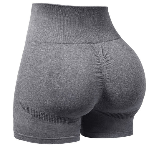 Damen Hochbundige Fitness Shorts mit innovativer Formgebung R&B