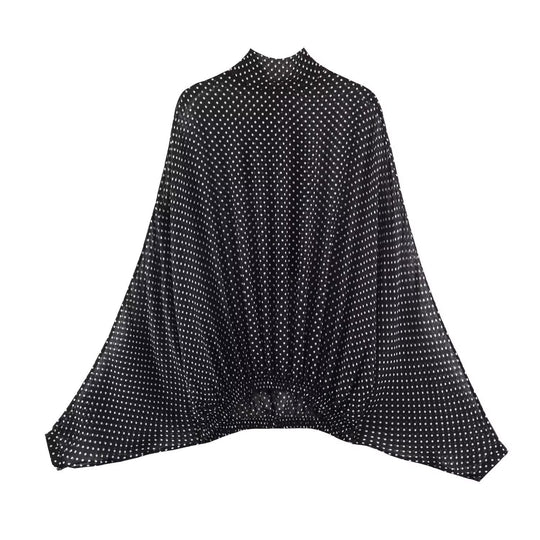 Damen Maxirock mit elegantem Pünktchenmuster und fließendem Schnitt R&B