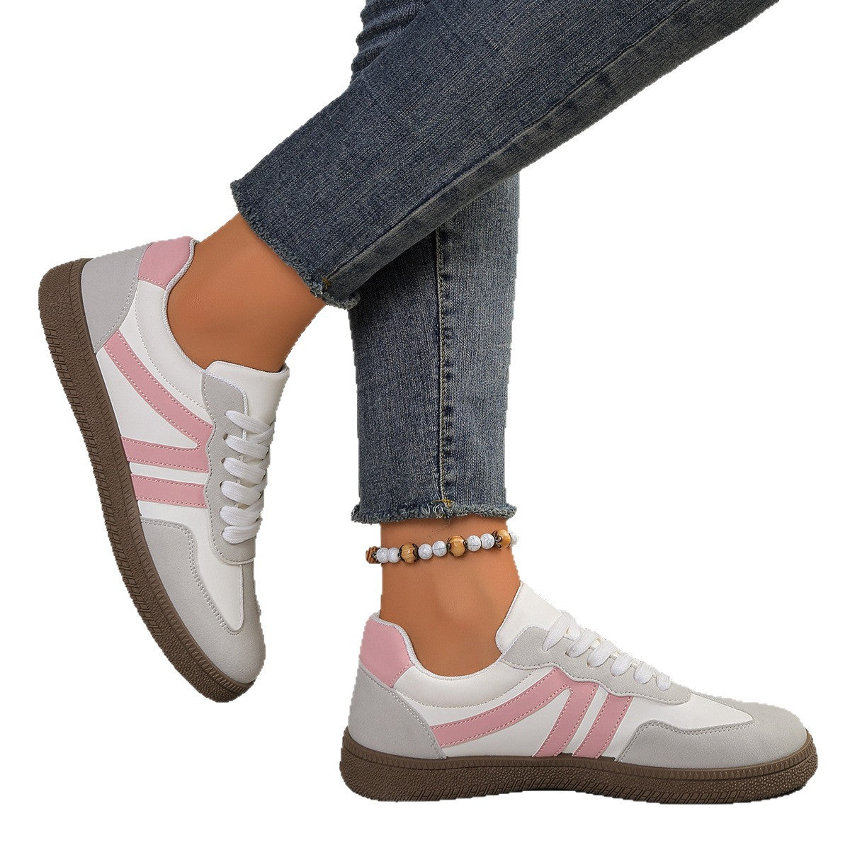 Damen Sneakers im sportlichen Design mit atmungsaktivem Obermaterial und bequemer Dämpfung R&B