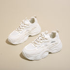 Damen Sportliche Chunky Sneakers mit atmungsaktivem Obermaterial und stabiler Sohle R&B
