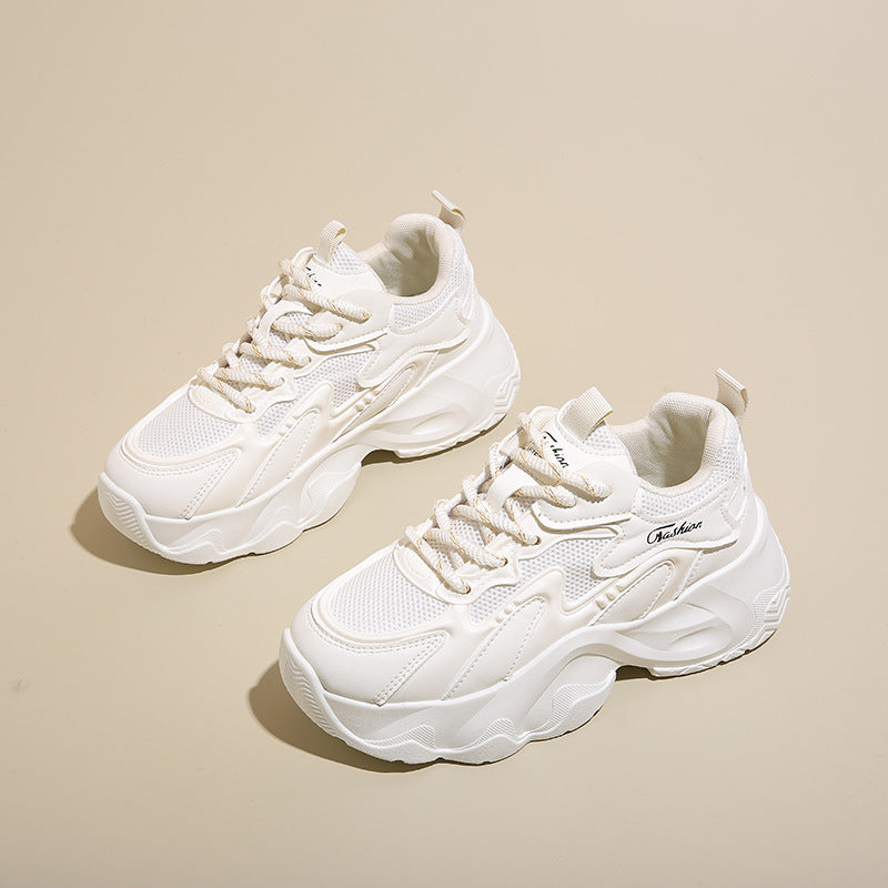 Damen Sportliche Chunky Sneakers mit atmungsaktivem Obermaterial und stabiler Sohle R&B