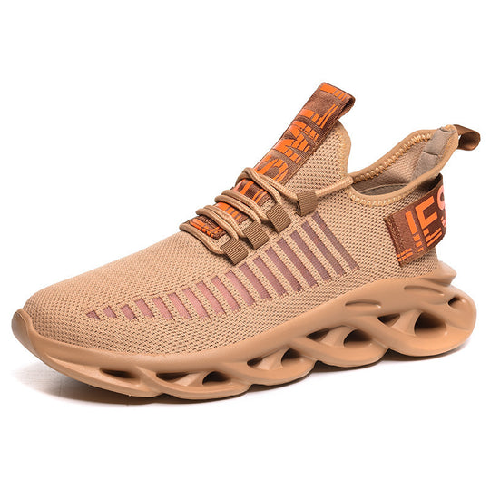Damen Sportliche Hochleistungs-Sneaker mit atmungsaktiver Mesh-Oberfläche und flexibler Sohle R&B