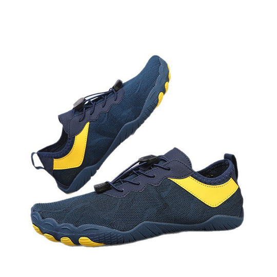 Damen Atmungsaktive Badeschuhe mit rutschfester Sohle und elastischem Schnürsystem R&B