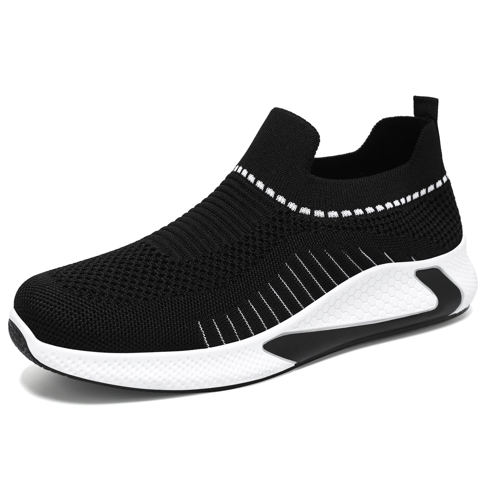 Damen Elastische Sneakers mit innovativem 3D-Strickdesign