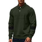 Herren lässiges Poloshirt mit atmungsaktivem Stoff und praktischen Details R&B