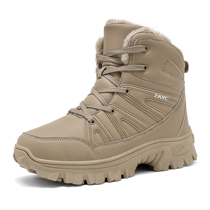 Damen Warmfutter Winterstiefel mit rutschfester Sohle und schnellem Schnellschnürsystem R&B