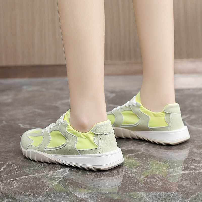 Damen Sportliche Sneakers mit atmungsaktiver Mesh-Oberfläche und stoßdämpfendem Profil R&B