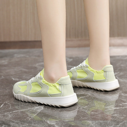 Damen Sportliche Sneakers mit atmungsaktiver Mesh-Oberfläche und stoßdämpfendem Profil R&B