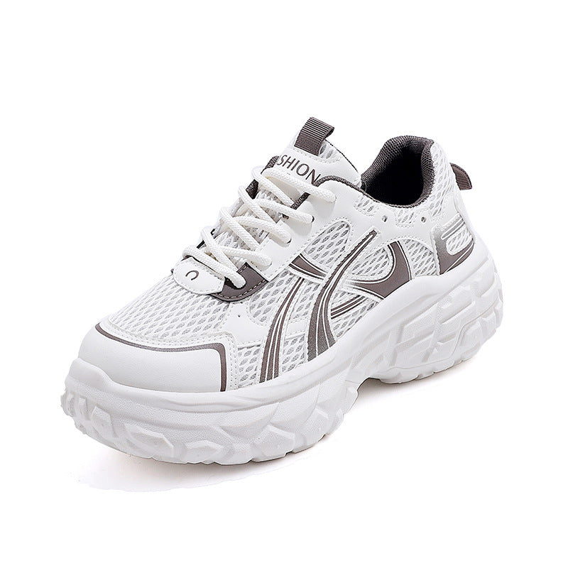 Damen Sportliche Chunky Sneaker mit atmungsaktivem Mesh-Obermaterial und federleichtem Dämpfungssystem R&B