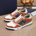Damen Sportliche Sneakers mit modischem Oberflächenmuster und gepolsterter Innensohle R&B