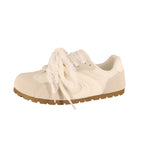 Damen Sneaker mit romantischem Spitzen-Schnürsystem