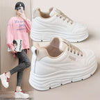 Damen modische Sneaker mit komfortabler Plattform-Sohle R&B